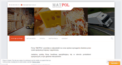 Desktop Screenshot of matpol.waw.pl