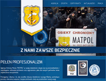 Tablet Screenshot of matpol.com.pl